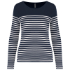 Couleur Navy / White Stripes